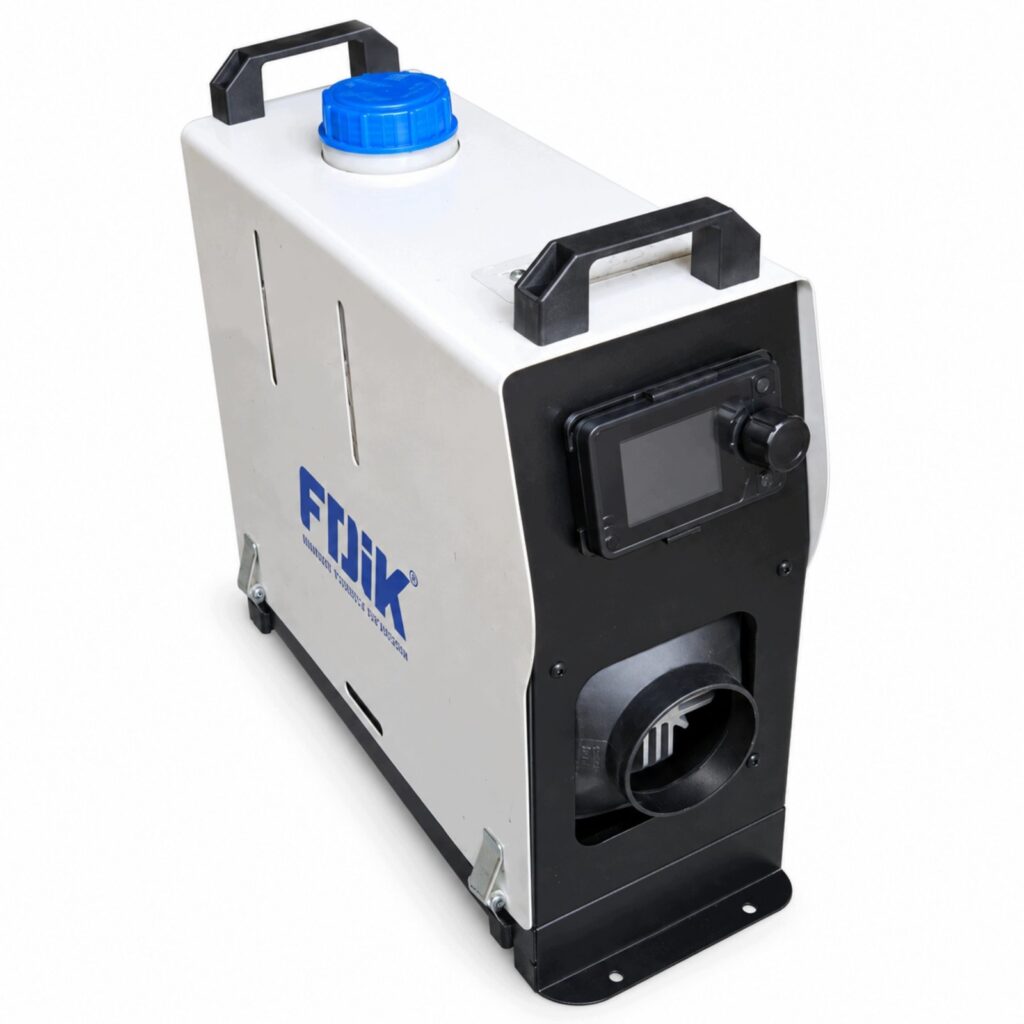 Nagrzewnica diesel FDIK-T7 z panelem LCD, pilotem i zasilaczem