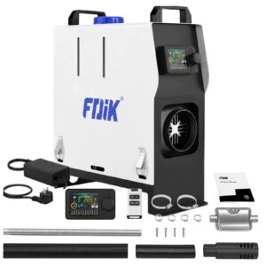 Nagrzewnica diesel FDIK-T7 z panelem LCD, pilotem i zasilaczem